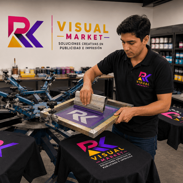 IMPRESIÓN DE PLAYERAS CON SERIGRAFÍA
