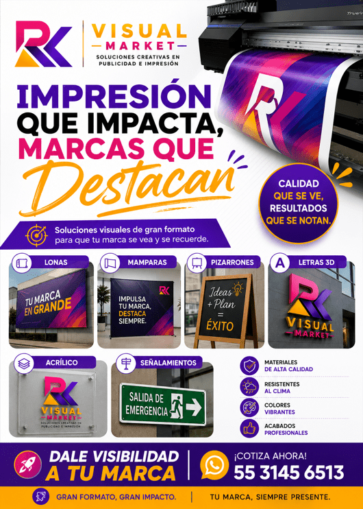 IMPRESIÓN DE PUBLICIDAD EN GRAN FORMATO